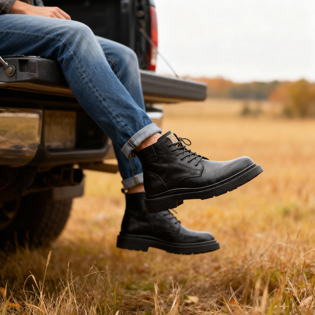 Archer Leather Chukka Boots