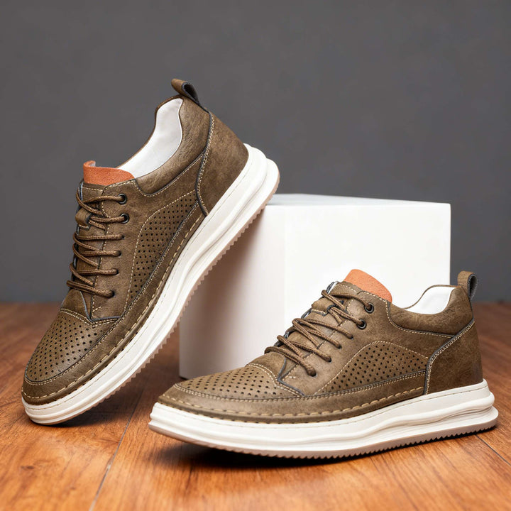 Jay Breeze Leather Trainers