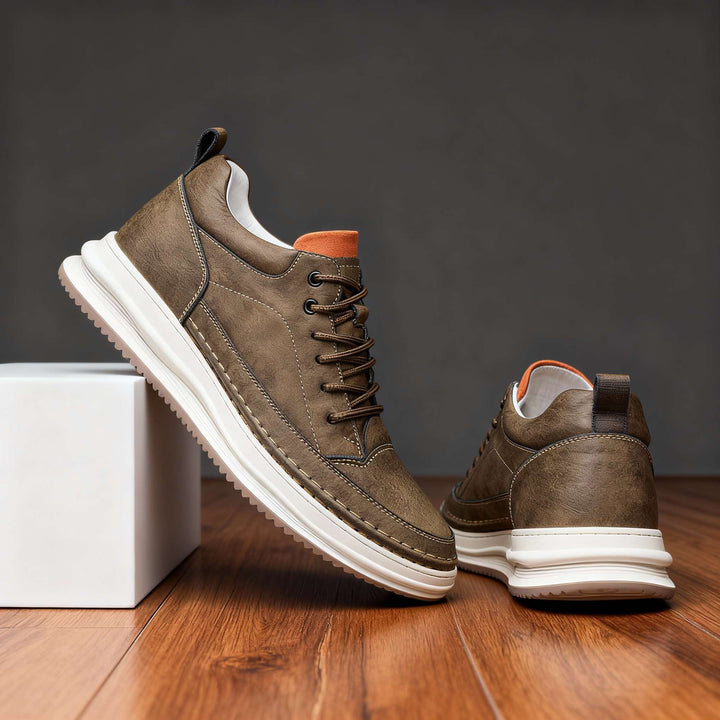 Reed Leather Trainers
