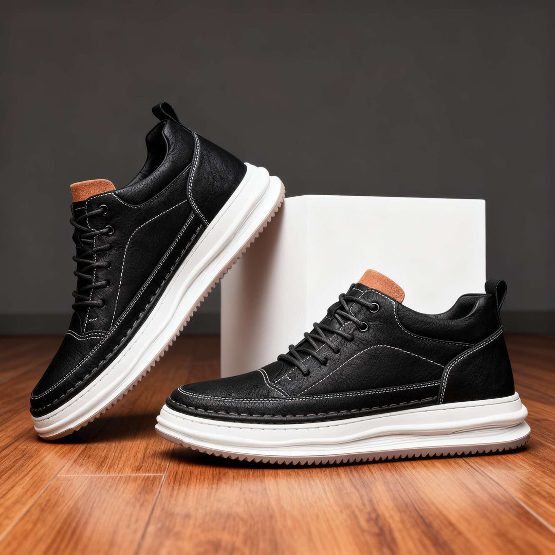Reed Leather Trainers
