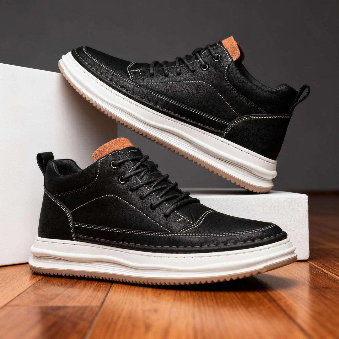 Reed Leather Trainers