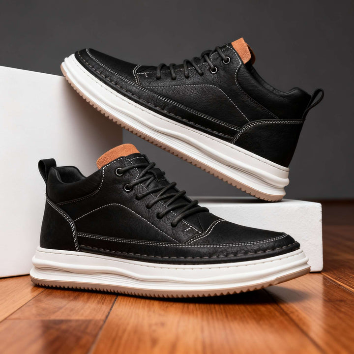 Reed Leather Trainers