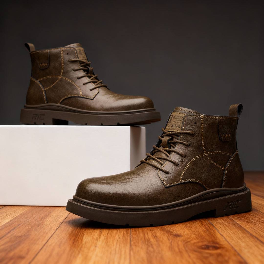 Archer Leather Chukka Boots