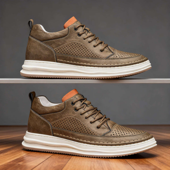 Jay Breeze Leather Trainers