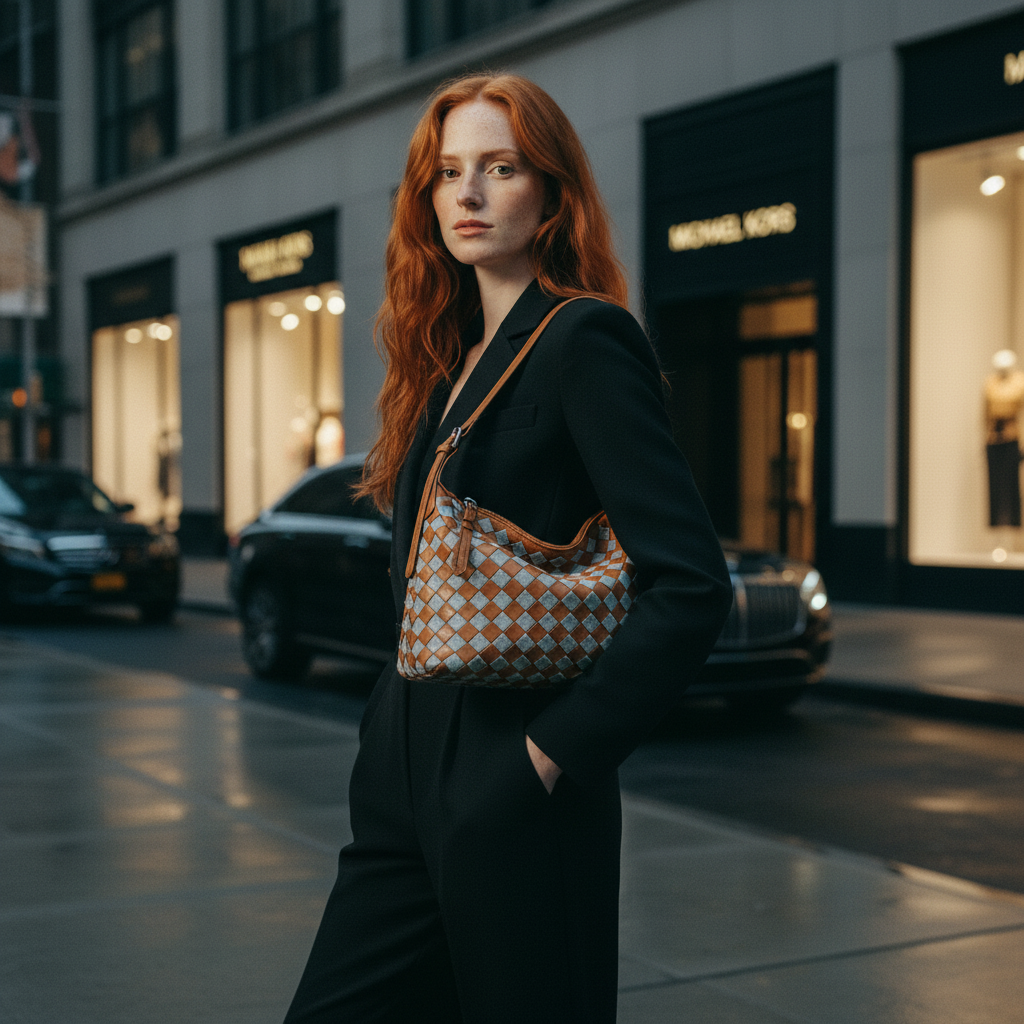 Lily Woven Hobo Bag