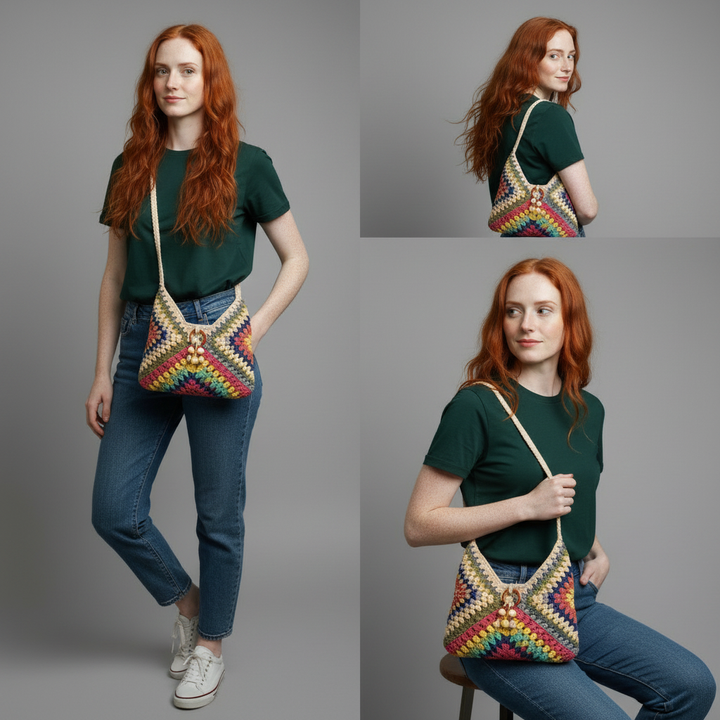 Sienna Crochet Carryall