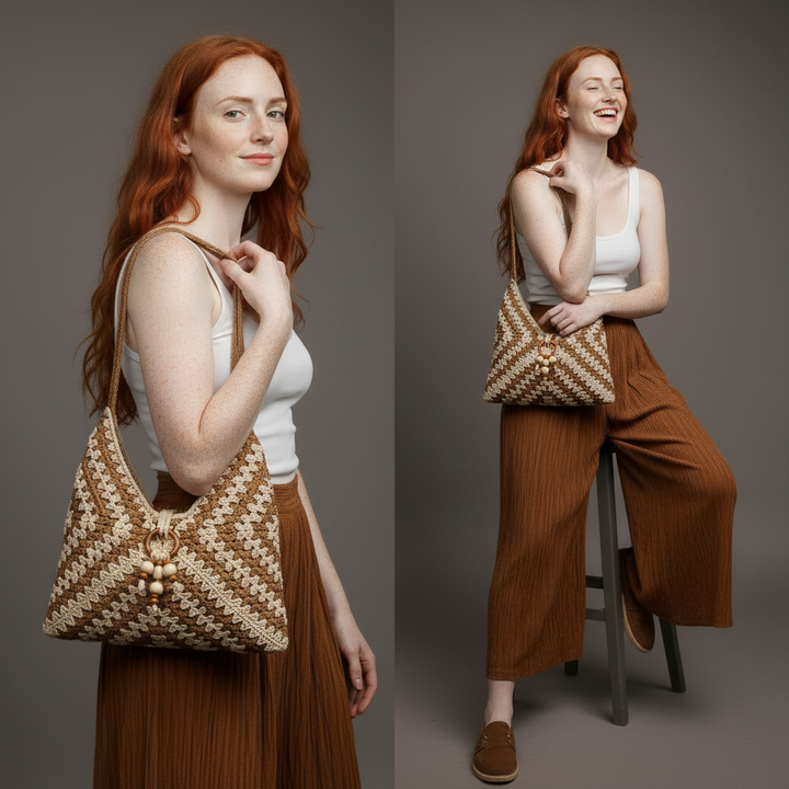 Sienna Crochet Carryall