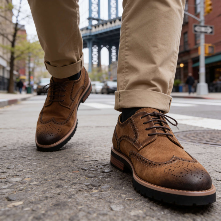 Sterling House Brogue Derbies