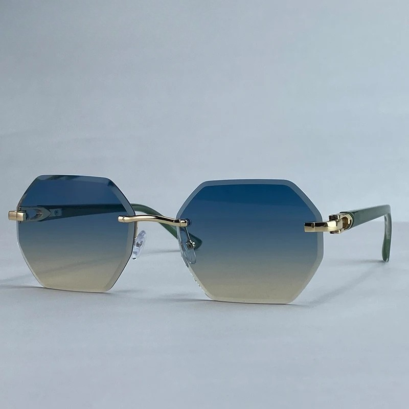 Sharp Diamond Cut Sunglasses