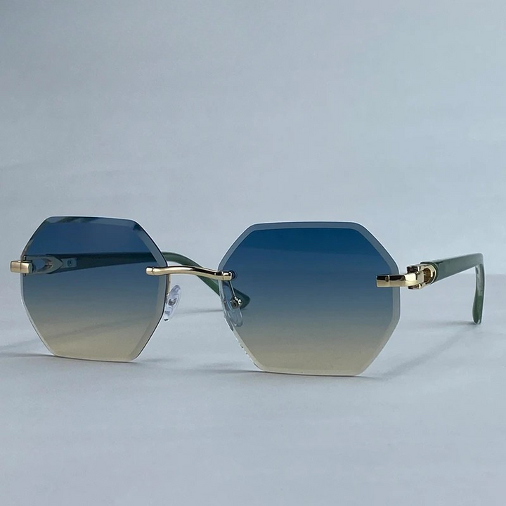 Sharp Diamond Cut Sunglasses