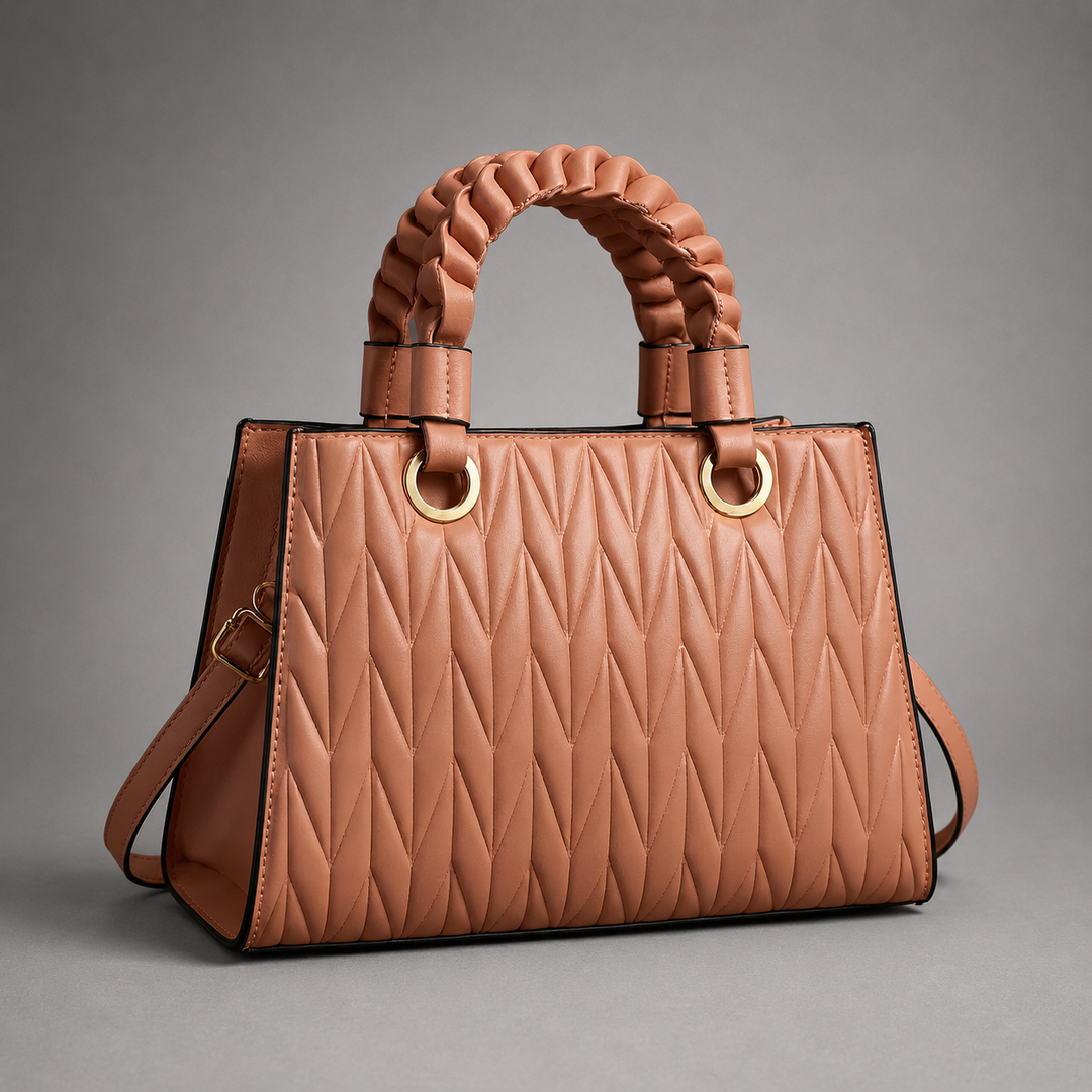 Madeleine Diamond Quilted Handbag