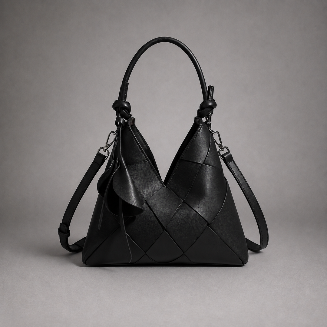 Stella Woven Shoulder Bag