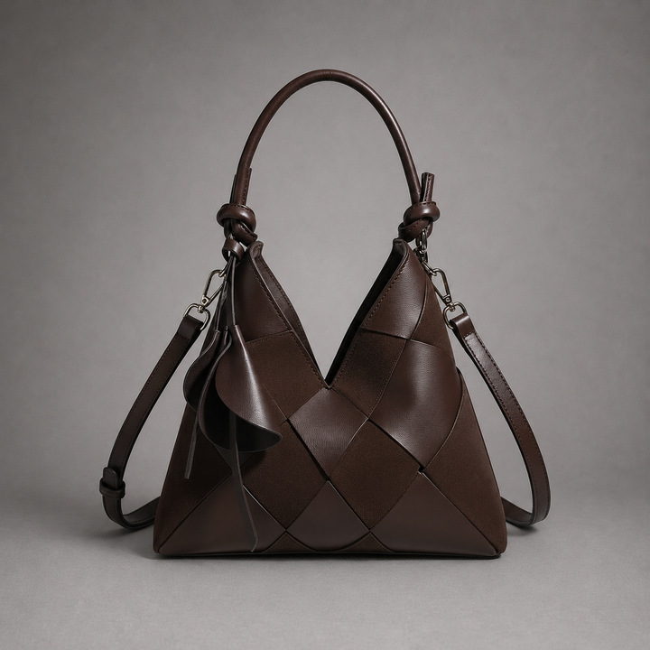 Stella Woven Shoulder Bag