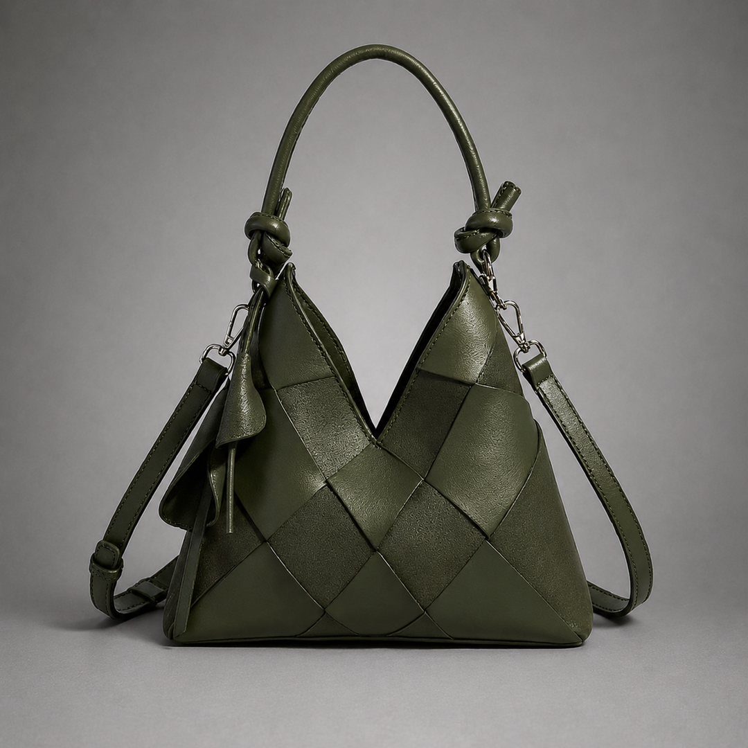 Stella Woven Shoulder Bag