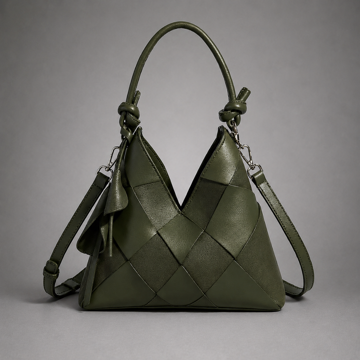 Stella Woven Shoulder Bag
