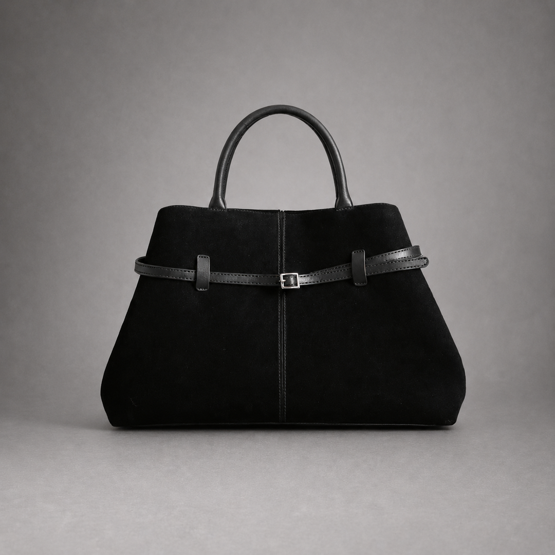 Elodie Suede Tote