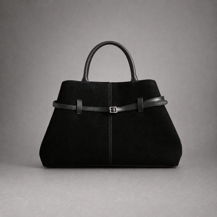 Elodie Suede Tote
