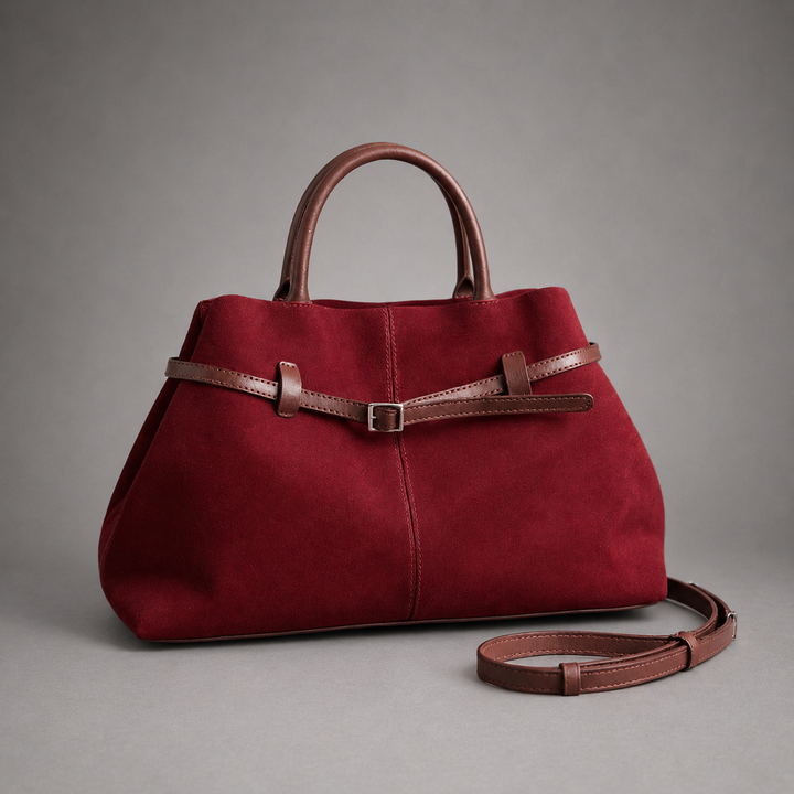 Elodie Suede Tote