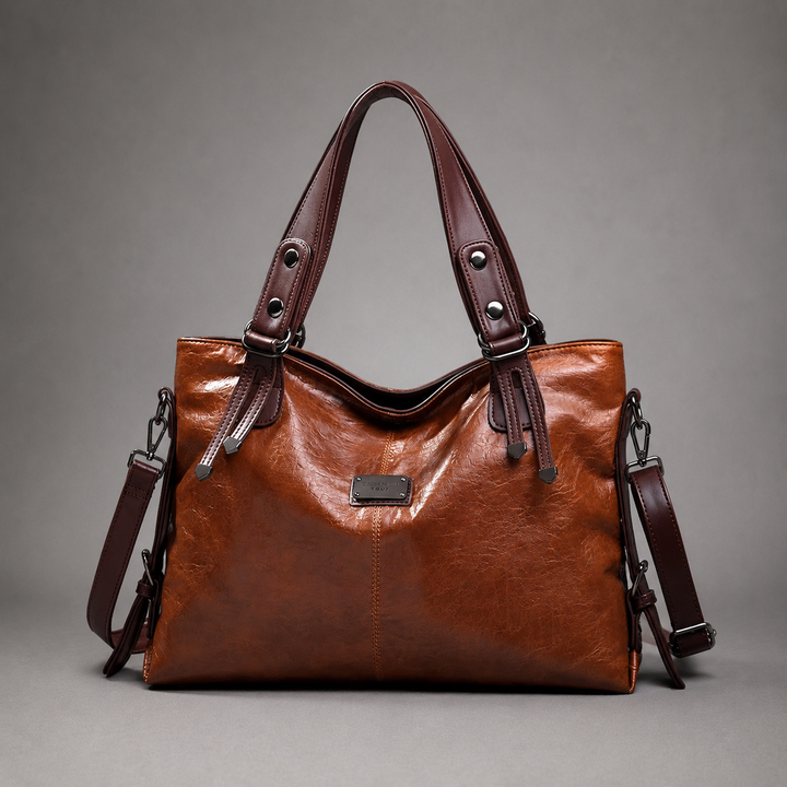 Maison Clara Leather Tote Bag