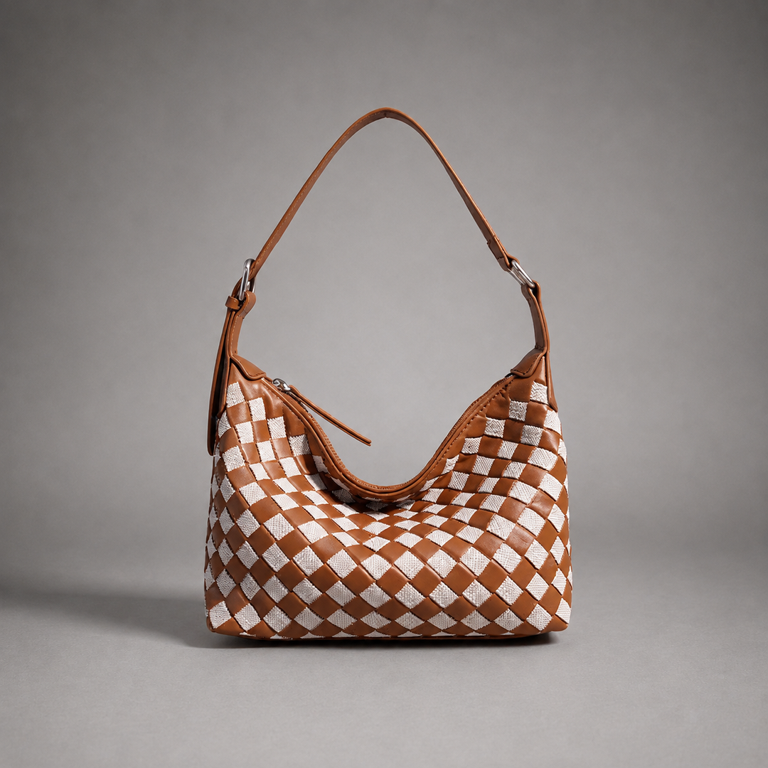 Lily Woven Hobo Bag