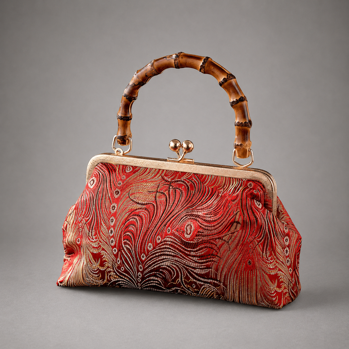 Maeve Bamboo Handle Purse