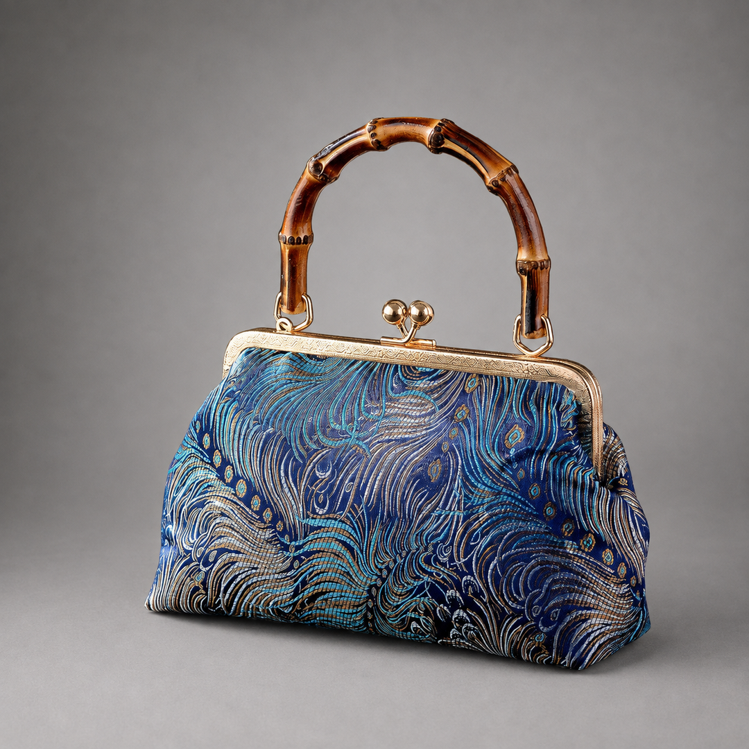 Maeve Bamboo Handle Purse
