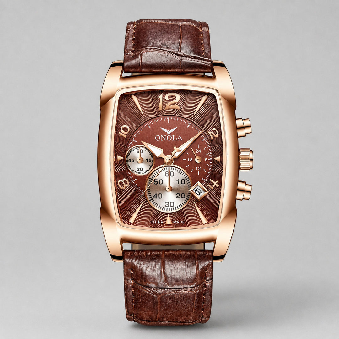 Classic St. Andrews Leather Strap Watch, 45mm