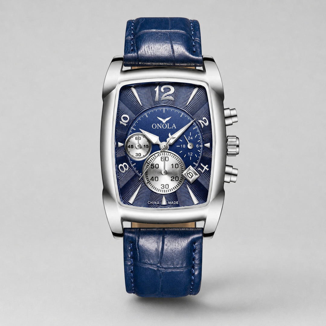 Classic St. Andrews Leather Strap Watch, 45mm