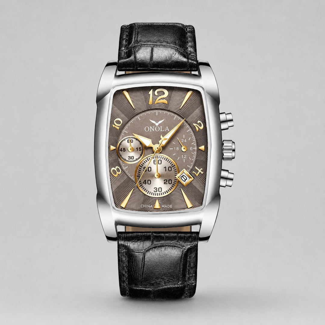 Classic St. Andrews Leather Strap Watch, 45mm