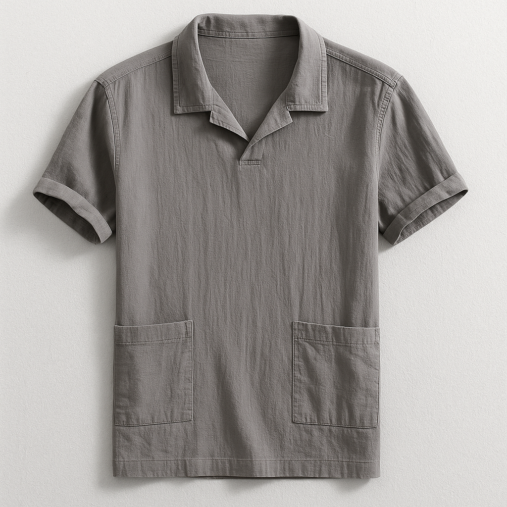 Hunter Linen Polo Shirt