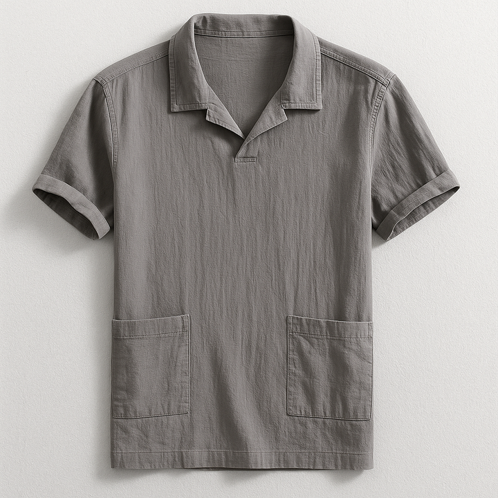 Hunter Linen Polo Shirt
