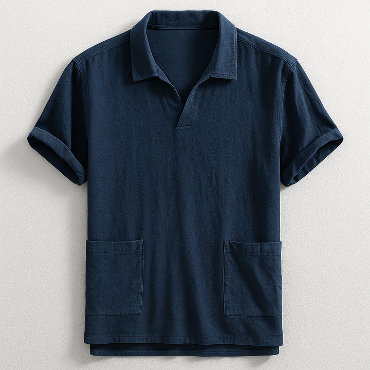Hunter Linen Polo Shirt