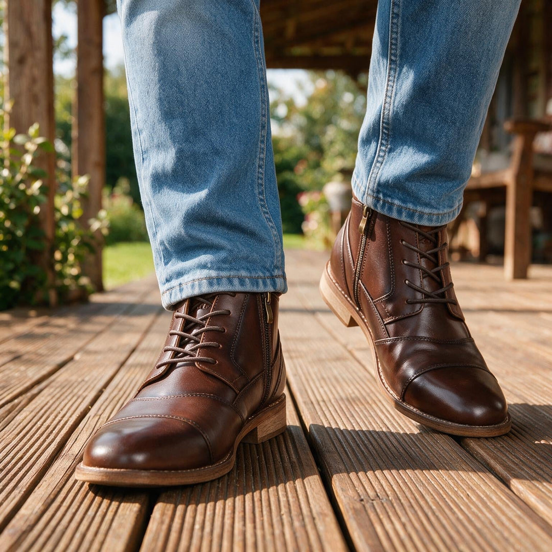 Foster Walker Leather Boots