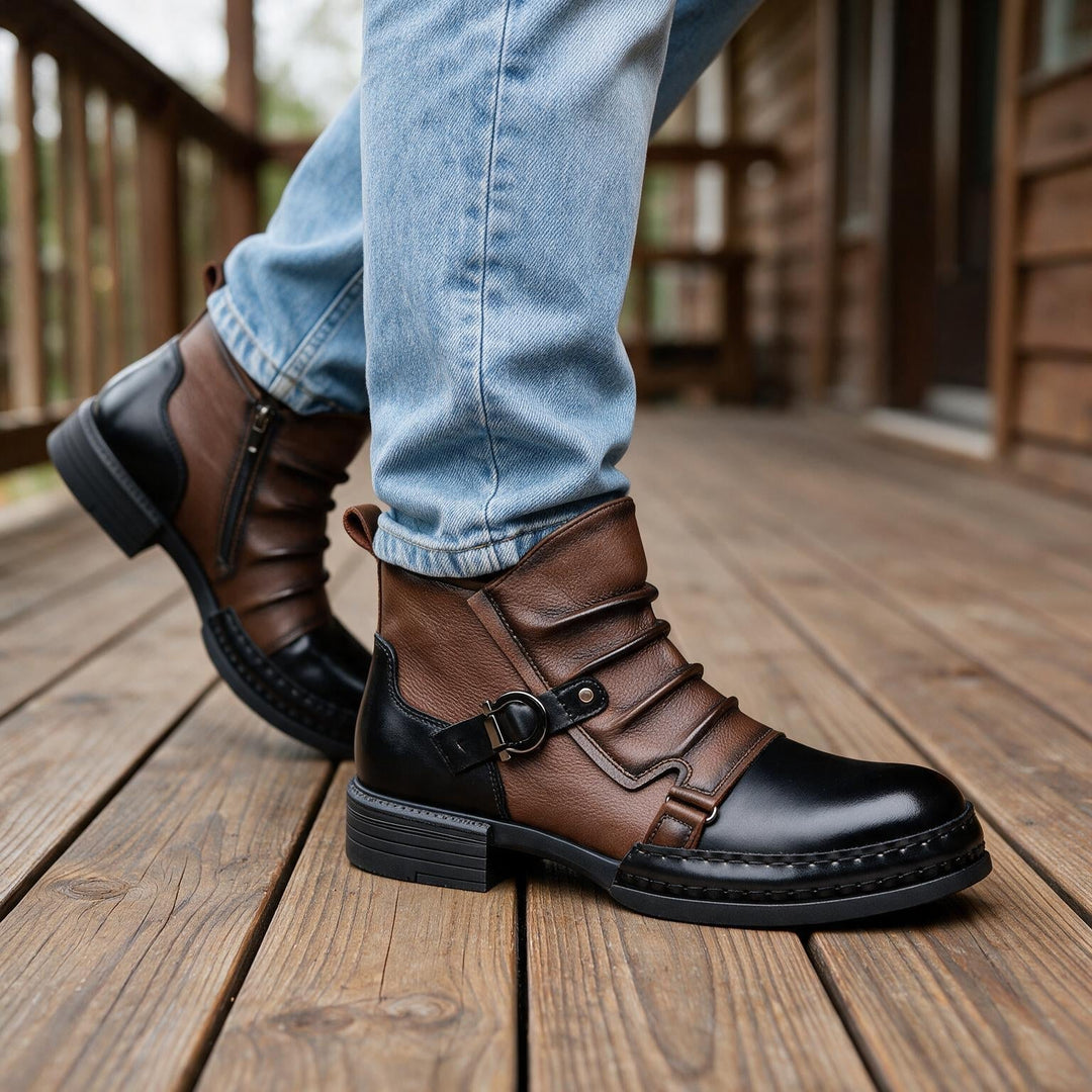 Hamilton Lane Buckle Boots
