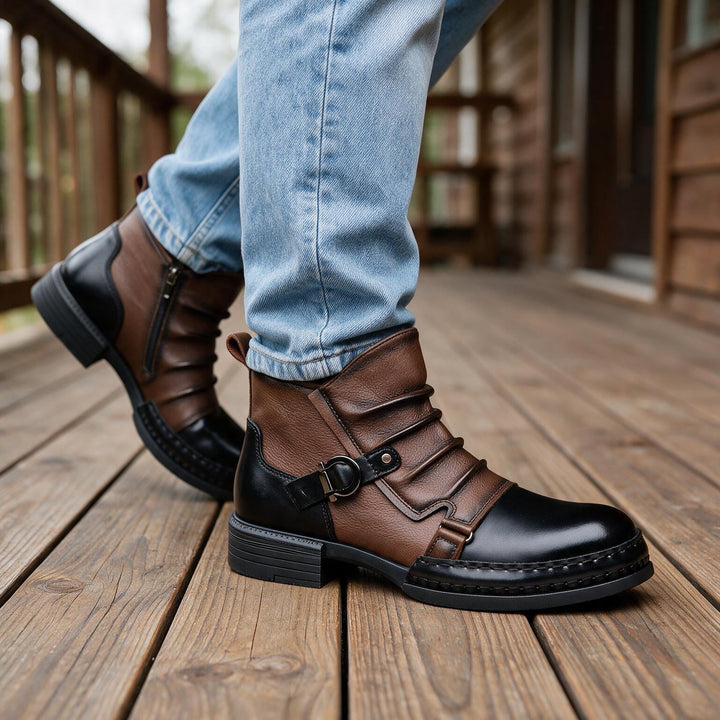 Hamilton Lane Buckle Boots