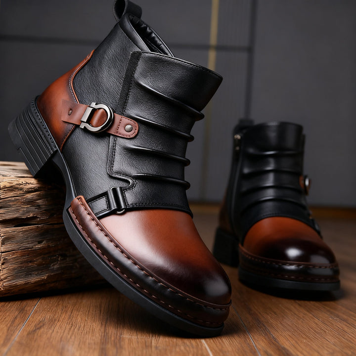 Hamilton Lane Buckle Boots