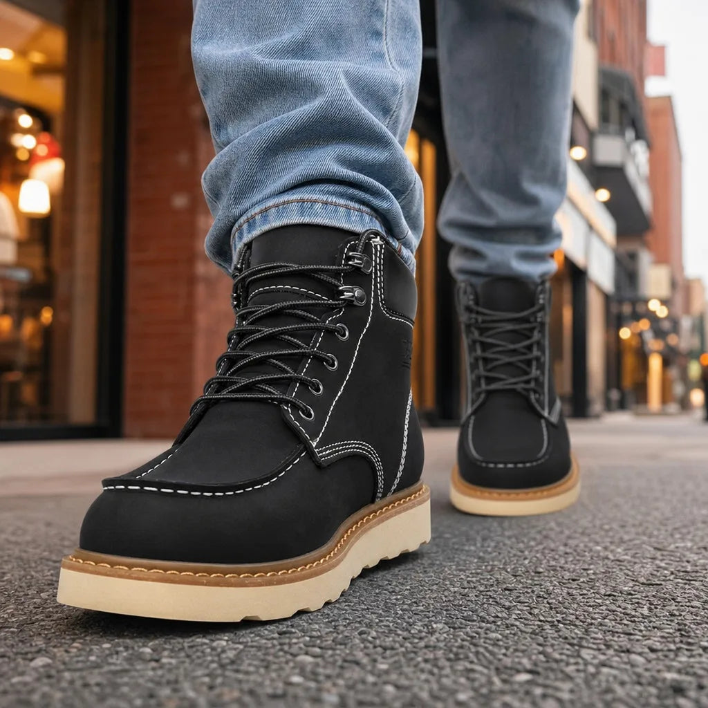 Carter | Mens Fall Moc-Toe Boots