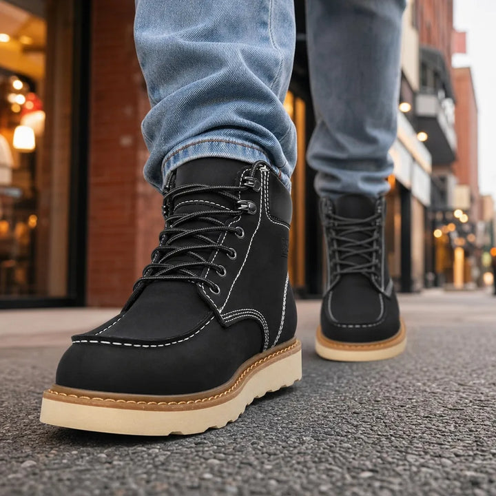 Carter | Mens Fall Moc-Toe Boots
