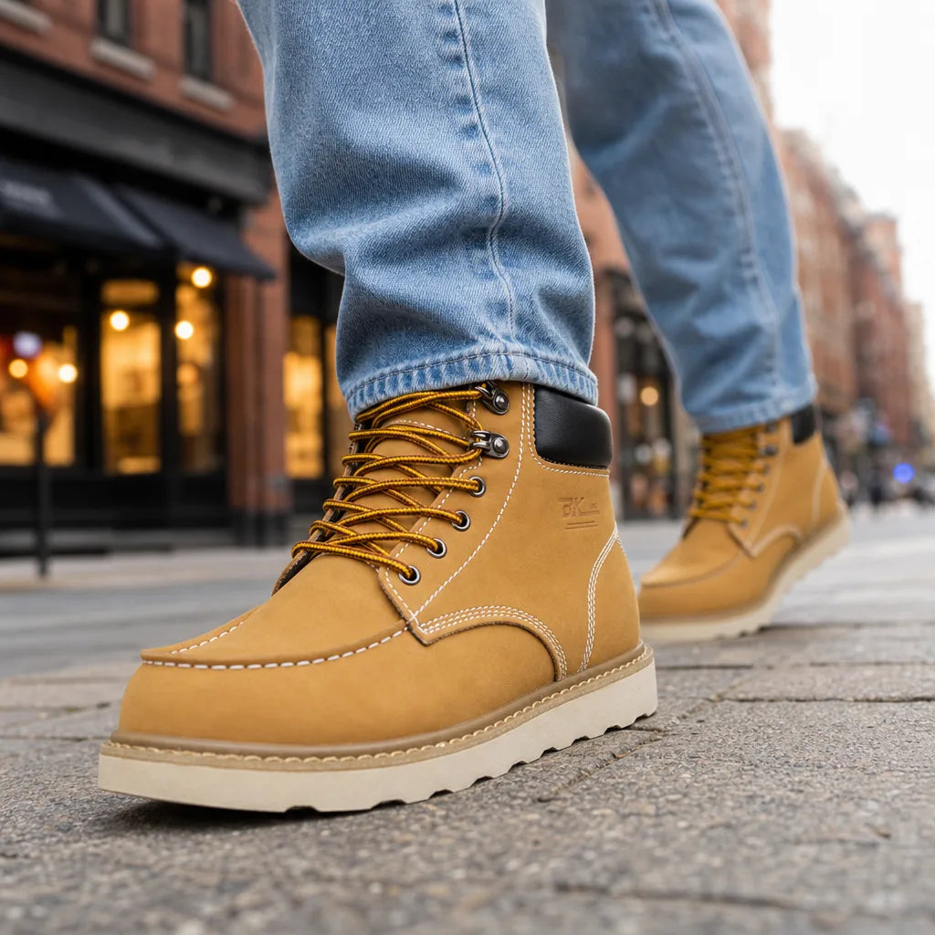 Carter | Mens Fall Moc-Toe Boots