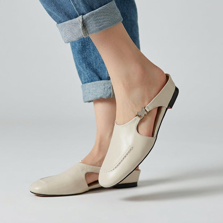 Stella Butterfly Cutout Mule