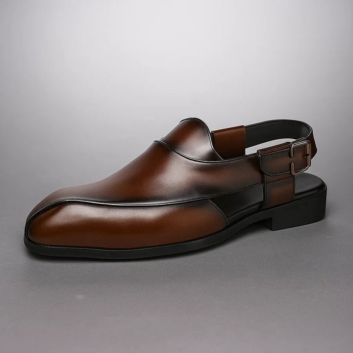 Westbrook Leather Cutout Loafers