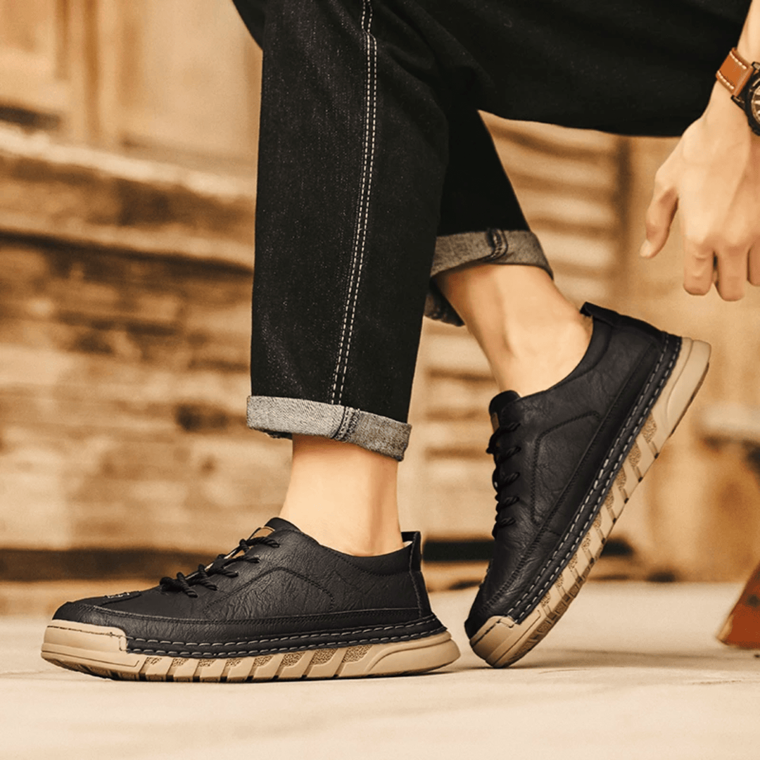 Cooper Leather Trainer