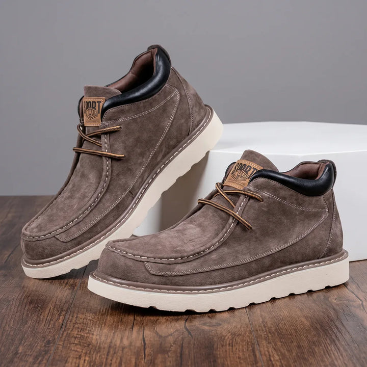 Everett Leather Moc Boots