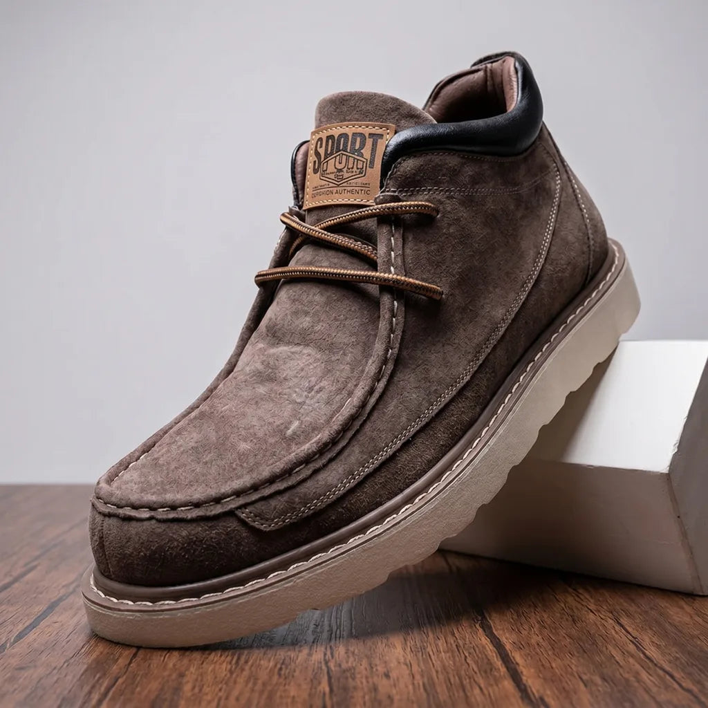 Everett Leather Moc Boots