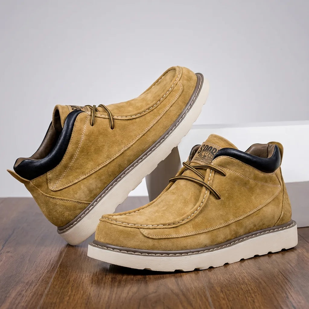 Everett Leather Moc Boots